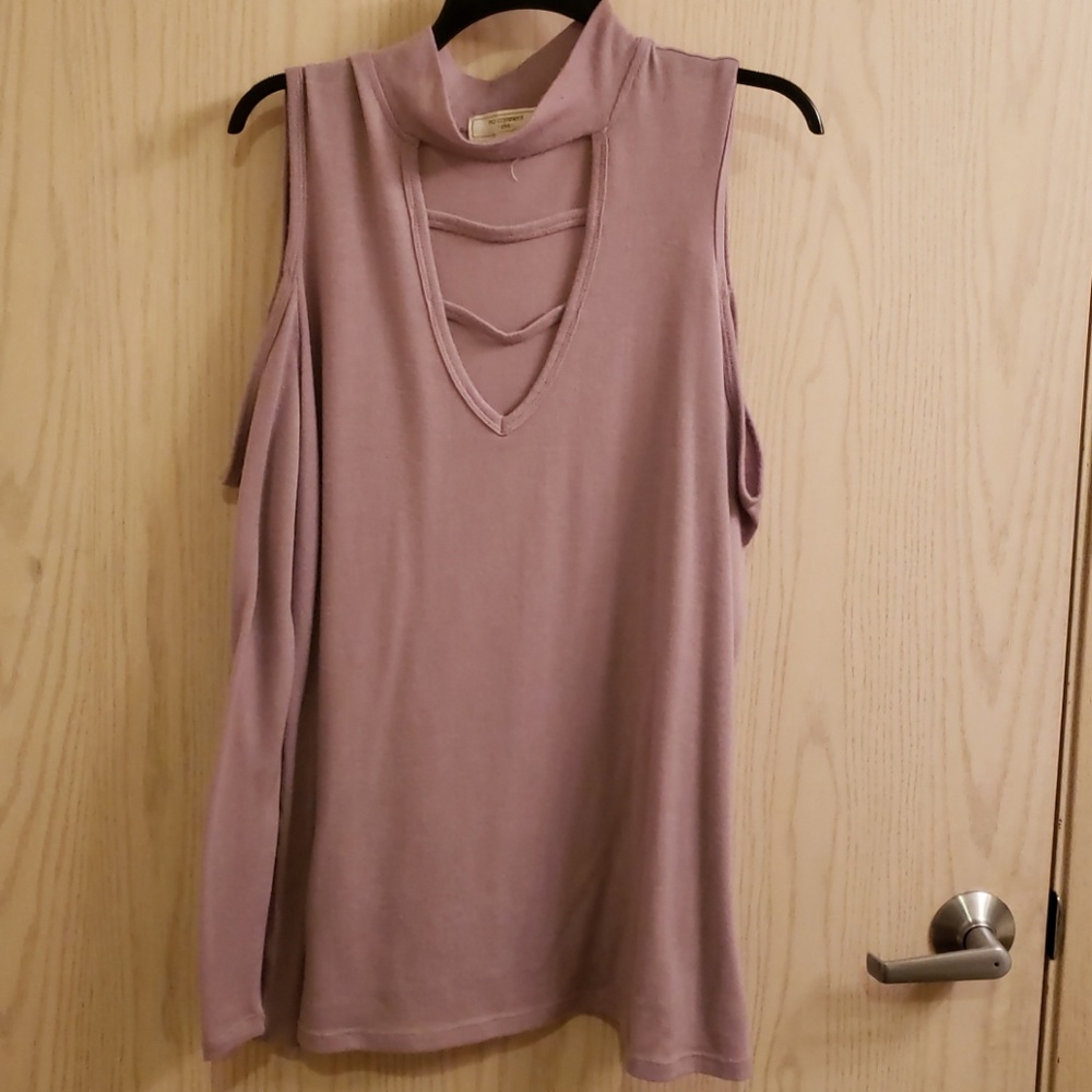 Cold shoulder blouse